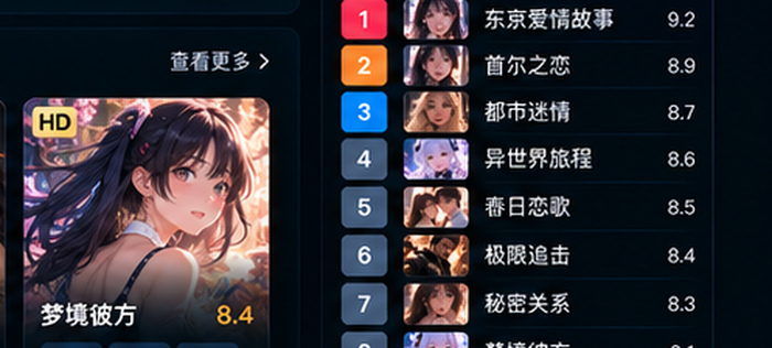 欧美日韩热播排行